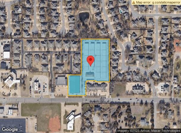  3221 E Memorial Rd, Edmond, OK Parcel Map