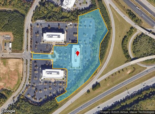8045 Arco Corporate Dr, Raleigh, NC Parcel Map