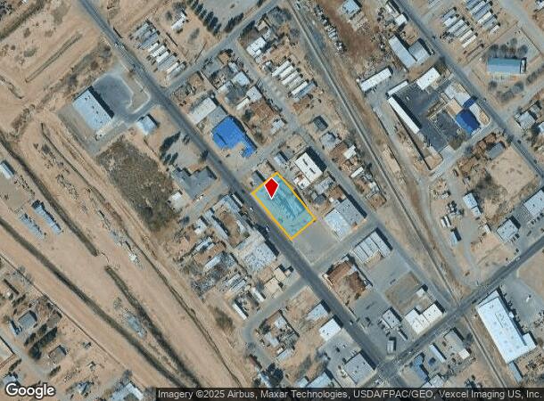  219 W Main St, Fabens, TX Parcel Map