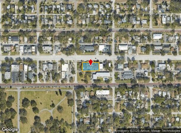  5454 Central Ave, Saint Petersburg, FL Parcel Map