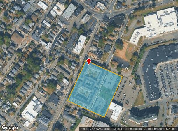 Hackensack St, East Rutherford, NJ Parcel Map