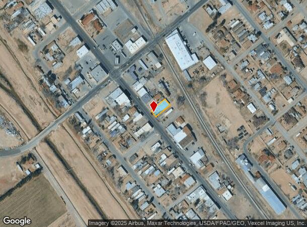 125 E Main St, Fabens, TX Parcel Map
