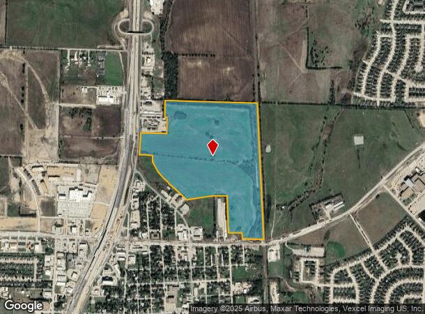 I35 Spur, Sanger, TX Parcel Map