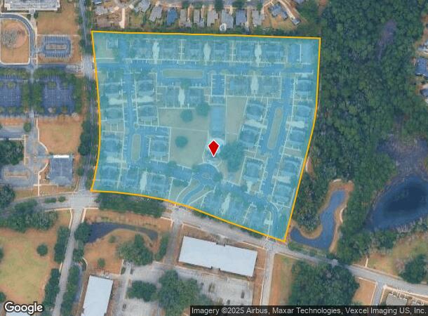  2500 Merchants Row Blvd, Tallahassee, FL Parcel Map