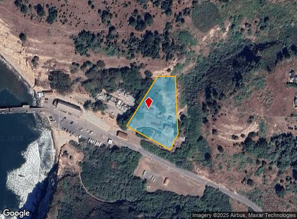 695 Port Rd, Point Arena, CA Parcel Map