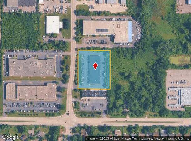  100 Oakwood Rd, Lake Zurich, IL Parcel Map