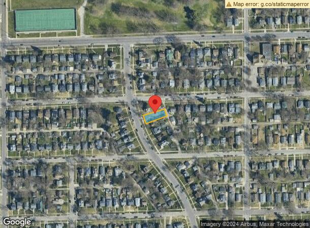  2408 Erskine Blvd, South Bend, IN Parcel Map