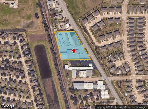  2814 S Main St, Pearland, TX Parcel Map