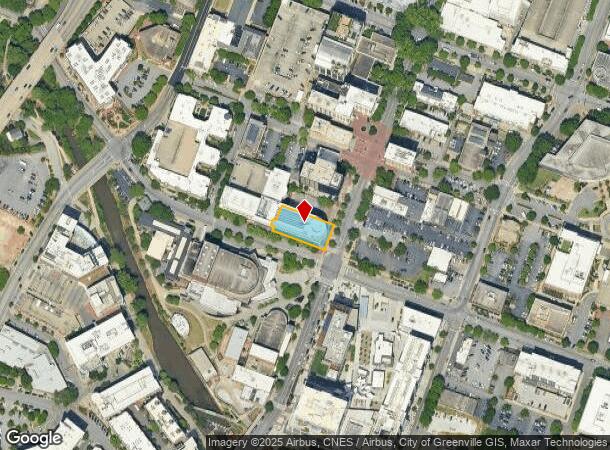  30 W Broad St, Greenville, SC Parcel Map
