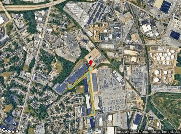 Harbor View Dr, New Castle, DE Parcel Map