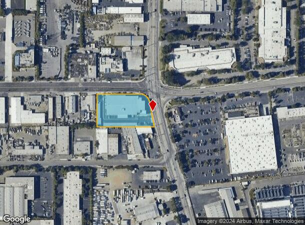  2480 Lafayette St, Santa Clara, CA Parcel Map