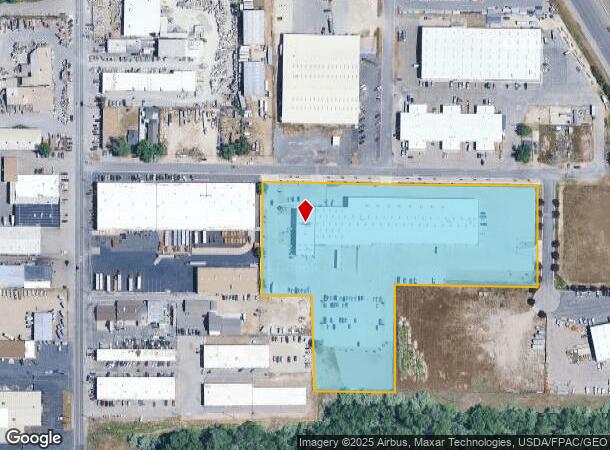 985 W Kershaw St, Ogden, UT Parcel Map