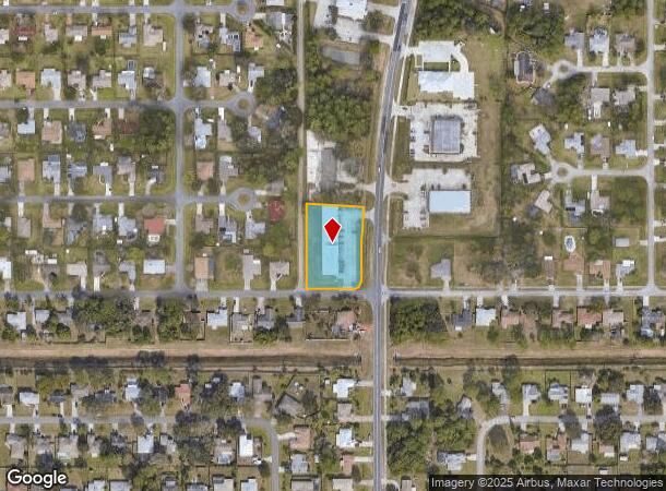 868 Jupiter Blvd Nw, Palm Bay, FL Parcel Map