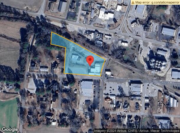  6518-6560 E Main St, Bailey, NC Parcel Map