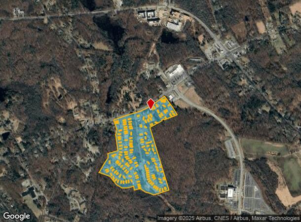 536 Middle Tpke, Storrs Mansfield, CT Parcel Map