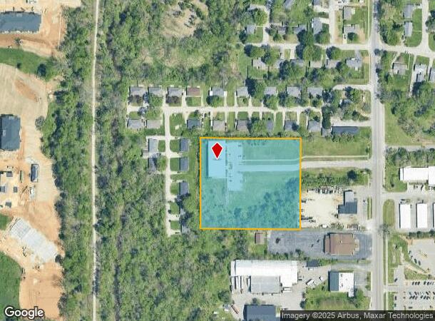 3070 S Walnut St, Bloomington, IN Parcel Map