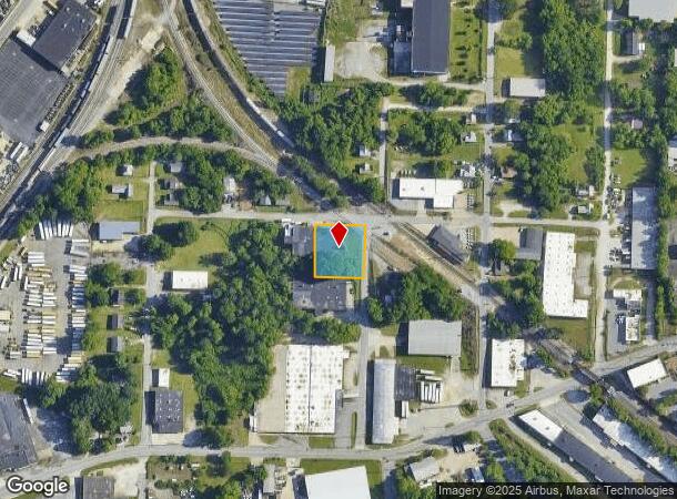 1115 Clinton Ave, High Point, NC Parcel Map