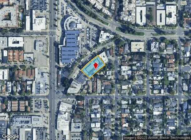  5344 Circle Dr, Sherman Oaks, CA Parcel Map