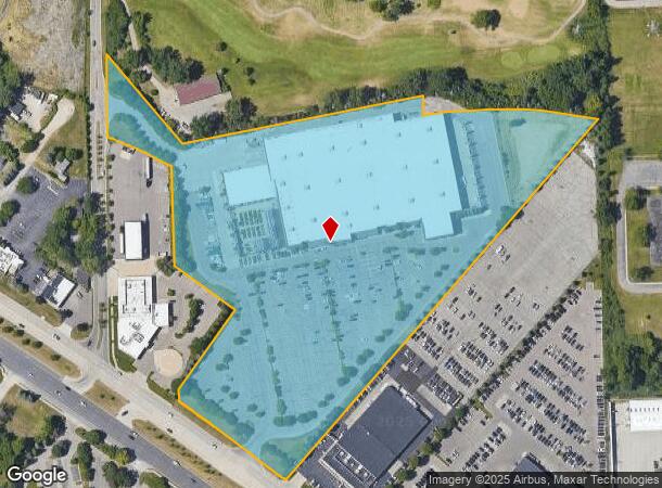 1801 S Telegraph Rd, Bloomfield Hills, MI Parcel Map