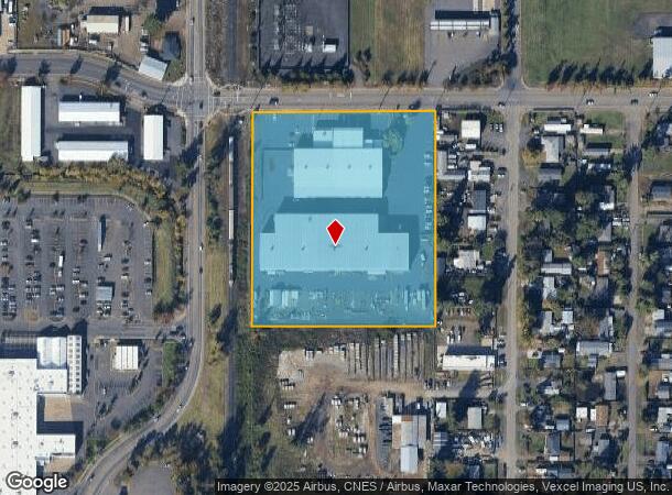  2885 Olympic St, Springfield, OR Parcel Map