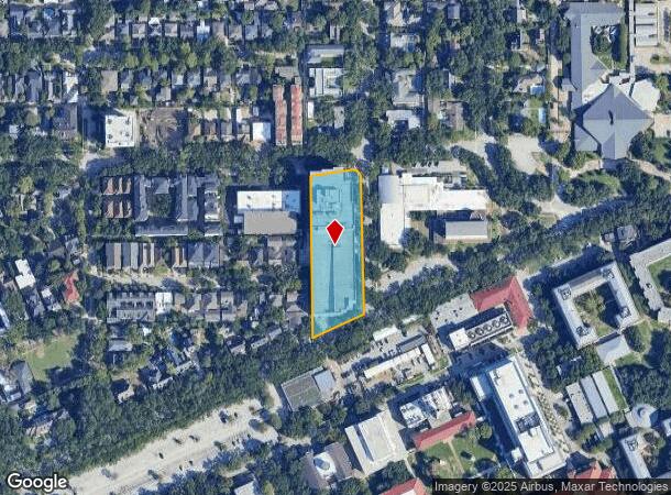 1701 Sunset Blvd, Houston, TX Parcel Map