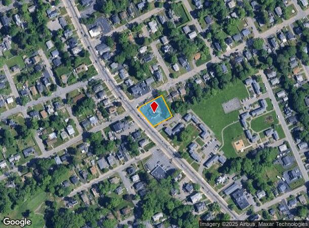  1001 N Main St, Brockton, MA Parcel Map