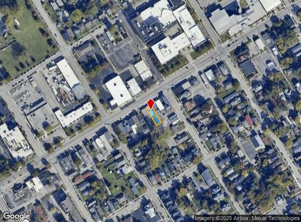  422 E Court Ave, Jeffersonville, IN Parcel Map