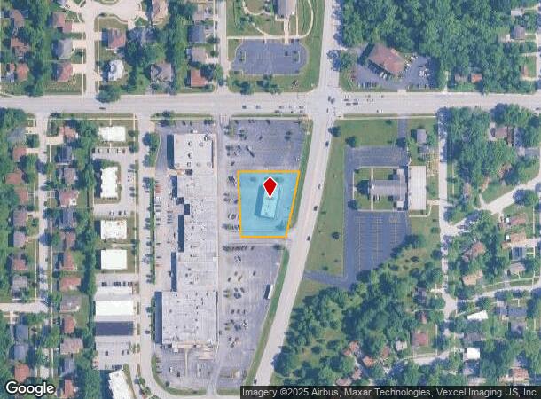  18314 Governors Hwy, Homewood, IL Parcel Map
