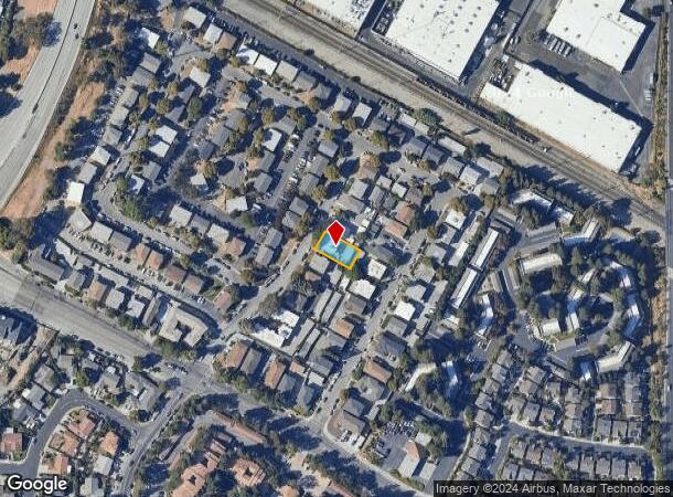  2267 Los Padres Blvd, Santa Clara, CA Parcel Map