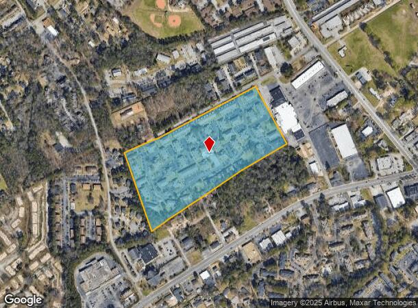  1212 Metze Rd, Columbia, SC Parcel Map