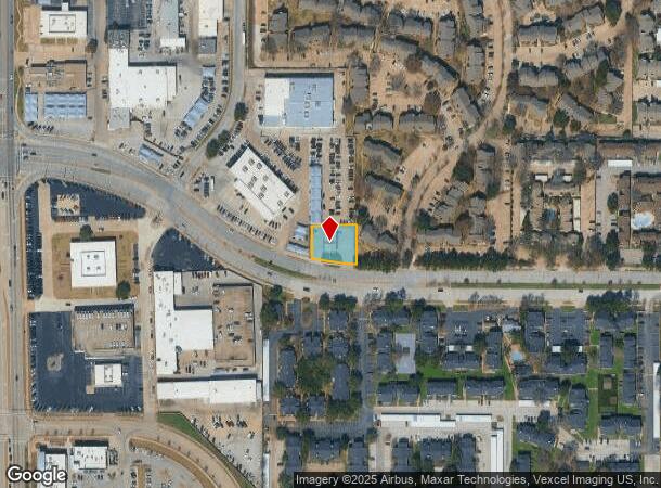 1109 E Lamar Blvd, Arlington, TX Parcel Map
