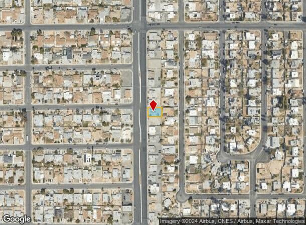  1717 S Eastern Ave, Las Vegas, NV Parcel Map