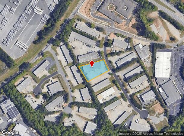 3670 Burnette Park Dr, Suwanee, GA Parcel Map