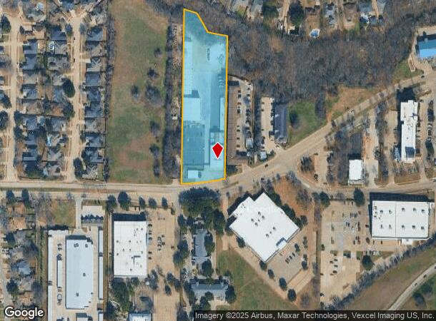 1909 W Pleasant Ridge Rd, Arlington, TX Parcel Map