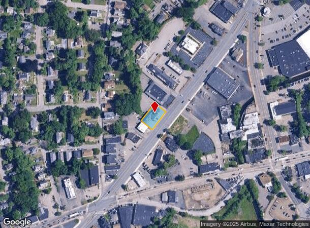  652 Park Ave, Worcester, MA Parcel Map