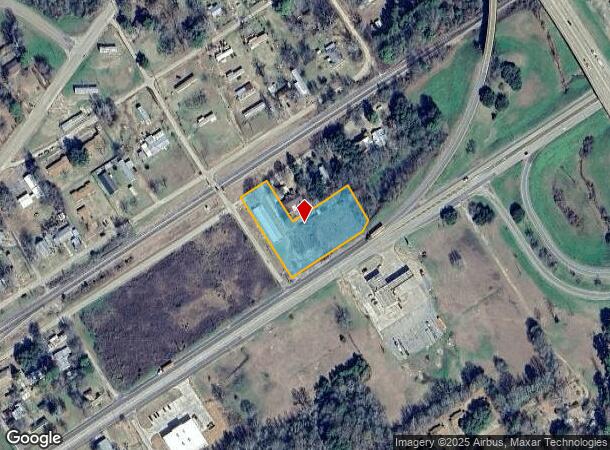  47 N George Bowers Dr, Tenaha, TX Parcel Map