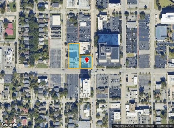  1445 S Boulder Ave, Tulsa, OK Parcel Map