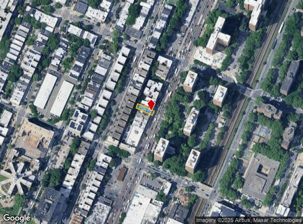 1245 Webster Ave, Bronx, NY Parcel Map