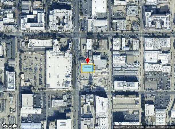  1020 N La Brea Ave, Los Angeles, CA Parcel Map