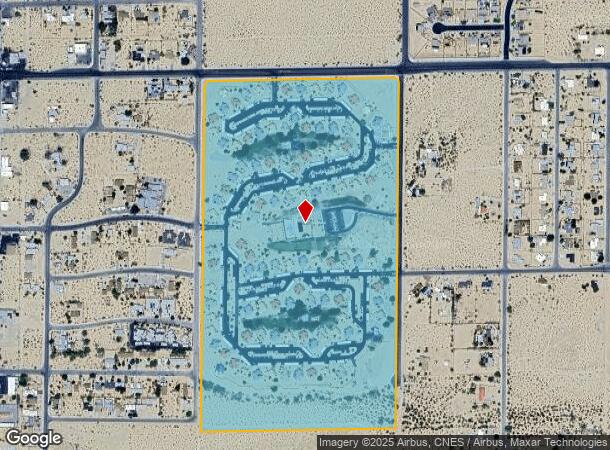  73973 Two Mile Rd, Twentynine Palms, CA Parcel Map