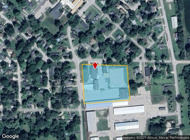 708 Sanderson St, Saint Charles, MI Parcel Map