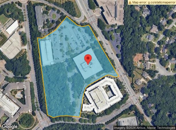  4170 Ashford Dunwoody Rd Ne, Brookhaven, GA Parcel Map