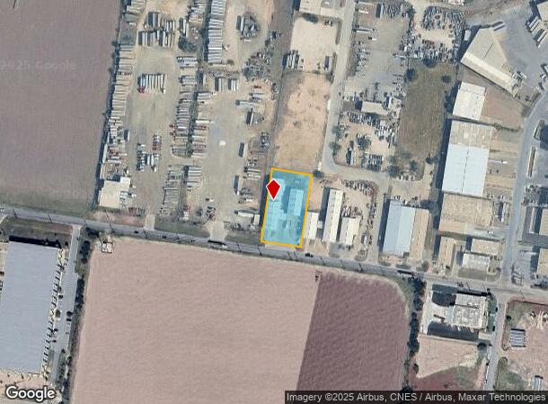  404 W Hi-Line Rd, Pharr, TX Parcel Map
