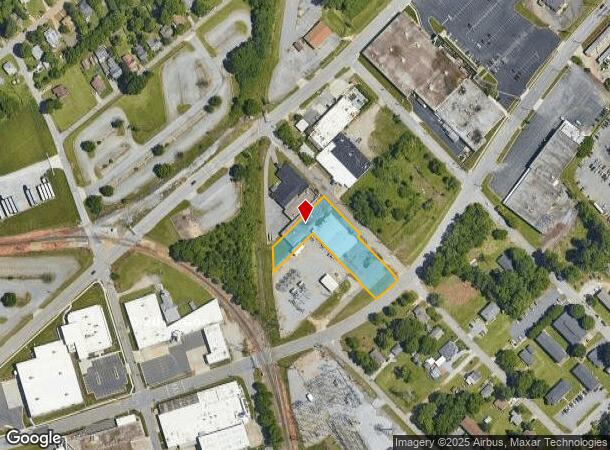  1710 King St, High Point, NC Parcel Map