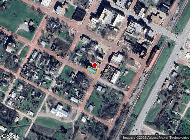 227 S Rusk St, Ranger, TX Parcel Map