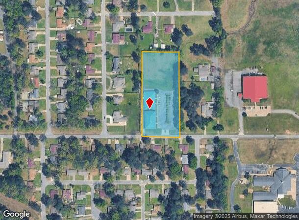  1301 Ridgway Rd, Pine Bluff, AR Parcel Map
