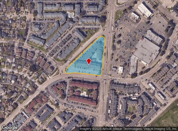  3435 Webb Chapel Ext, Dallas, TX Parcel Map