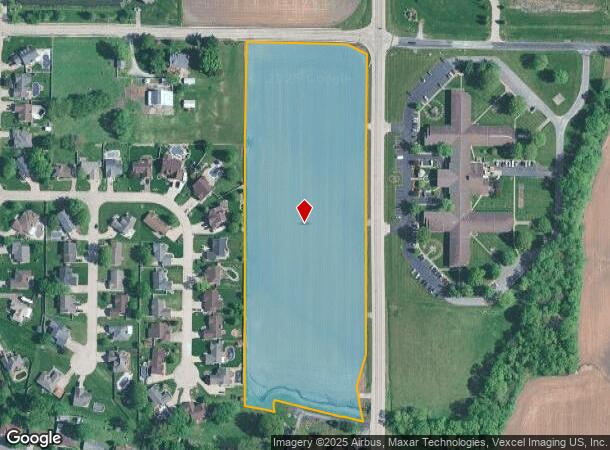 Morland Rd, Bethalto, IL Parcel Map
