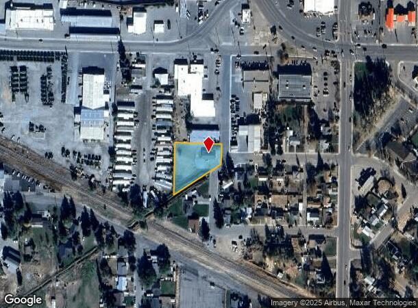 195 Elm St, Blackfoot, ID Parcel Map
