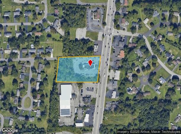  2121 E Henrietta Rd, Rochester, NY Parcel Map